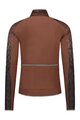 SHIMANO Tricou de ciclism cu mânecă lungă de vară - EVOLVE WIND LIGHT - maro