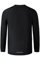 SHIMANO Tricou de ciclism cu mânecă lungă de vară - MYOKO LONG WARM - negru