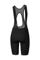 SHIMANO Pantaloni scurți de ciclism cu bretele - YURI - negru