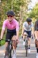 SHIMANO Pantaloni scurți de ciclism cu bretele - YURI - negru