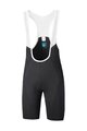 SHIMANO Pantaloni scurți de ciclism cu bretele - KODAMA - negru