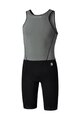 SHIMANO Pantaloni scurți de ciclism cu bretele - EVOLVE PERFORMANTE - negru
