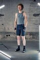 SHIMANO Pantaloni scurți de ciclism cu bretele - EVOLVE PERFORMANTE - negru