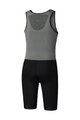SHIMANO Pantaloni scurți de ciclism cu bretele - EVOLVE PERFORMANTE - negru