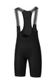 SHIMANO Pantaloni scurți de ciclism cu bretele - BIBS - negru