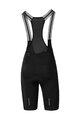 SHIMANO Pantaloni scurți de ciclism cu bretele - BIBS - negru
