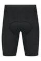 SHIMANO Pantaloni scurți de ciclism fără bretele - INIZIO - negru