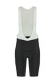 SHIMANO Pantaloni scurți de ciclism cu bretele - INIZIO - negru