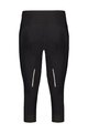 SHIMANO 3/4 șosete de ciclism fără bretele - KAEDE KNICKERS 3/4 - negru