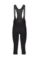 SHIMANO Pantaloni de ciclism 3/4 cu bretele - VERTEX KNICKERS 3/4 - negru