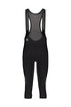 SHIMANO Pantaloni de ciclism 3/4 cu bretele - VERTEX KNICKERS 3/4 - negru