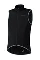 SHIMANO Vestă de ciclism - BEAUFORT WARM - negru