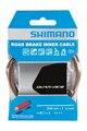 SHIMANO cablu de frână - BRAKE CABLE ROAD 1,6x2000mm - argintiu