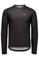POC Tricou de ciclism cu mânecă lungă de vară - MOTION AIR L/S - negru