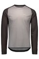 POC Tricou de ciclism cu mânecă lungă de vară - MOTION AIR L/S - gri