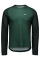 POC Tricou de ciclism cu mânecă lungă de vară - MOTION AIR L/S - verde