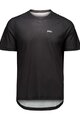 POC Tricou de ciclism cu mânecă scurtă - MOTION AIR S/S - negru