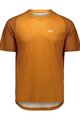 POC Tricou de ciclism cu mânecă scurtă - MOTION AIR S/S - maro