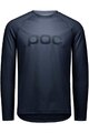 POC Tricou de ciclism cu mânecă lungă de vară - REFORM ENDURO  - albastru