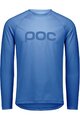 POC Tricou de ciclism cu mânecă lungă de vară - REFORM ENDURO - albastru
