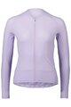 POC Tricou de ciclism cu mânecă lungă de vară - ESSENTIAL ROAD - mov