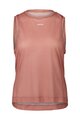 POC Tricou de ciclism fără mâneci - AIR INDOOR VEST - roz
