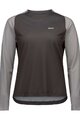 POC Tricou de ciclism cu mânecă lungă de vară - MOTION AIR L/S - gri