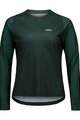 POC Tricou de ciclism cu mânecă lungă de vară - MOTION AIR L/S - verde