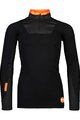 POC Tricou de ciclism cu mânecă lungă - RESISTANCE LAYER  - negru/portocaliu