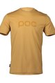 POC Tricou de ciclism cu mânecă scurtă - TEE - maro
