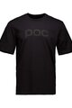 POC Tricou de ciclism cu mânecă scurtă - TEE - negru