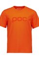 POC Tricou de ciclism cu mânecă scurtă - TEE JR - portocaliu