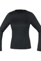 GORE Tricou de ciclism cu mânecă lungă - M BL - negru