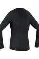 GORE Tricou de ciclism cu mânecă lungă - M BL - negru