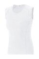 GORE Tricou de ciclism fără mâneci - M BL - alb