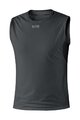 GORE Tricou de ciclism fără mâneci - M GWS BL - negru