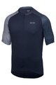 GORE Tricou de ciclism cu mânecă scurtă - C5 - albastru/alb