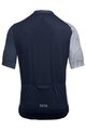GORE Tricou de ciclism cu mânecă scurtă - C5 - albastru/alb