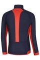 GORE Tricou de cilism pentru iarnă cu mânecă lungă - R3 PARTIAL GWS - albastru/roșu