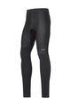 GORE Pantaloni de ciclism lungi fără bretele - R3 PARTIAL GWS - negru