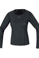 GORE Tricou de ciclism cu mânecă lungă - M GWS BL - negru