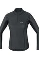 GORE Tricou de ciclism cu mânecă lungă - GWS BL THERMO - negru