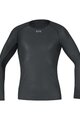 GORE Tricou de ciclism cu mânecă lungă - M GWS BL - negru