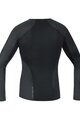 GORE Tricou de ciclism cu mânecă lungă - M GWS BL THERMO LS - negru