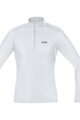 GORE Tricou de ciclism cu mânecă lungă - M BL THERMO - alb