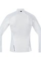 GORE Tricou de ciclism cu mânecă lungă - M BL THERMO - alb