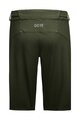 GORE Pantaloni scurți de ciclism fără bretele - C5 - verde