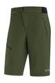 GORE Pantaloni scurți de ciclism fără bretele - C5 - verde