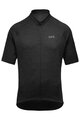 GORE Tricou de ciclism cu mânecă scurtă - C3 - negru