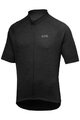 GORE Tricou de ciclism cu mânecă scurtă - C3 - negru